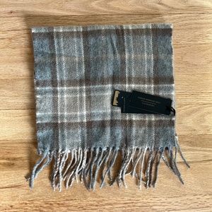 NWT Tartan Weaving Mill Cashmere Scarf